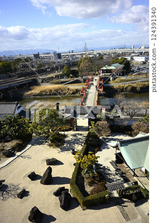 清洲城：庭院與主橋 124391340