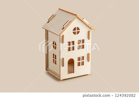 Wooden house Wooden house 124392082