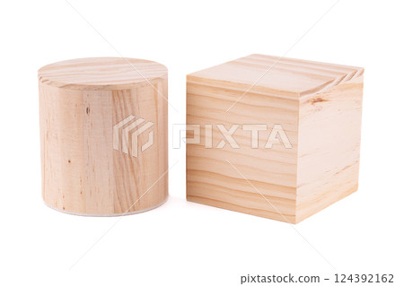 Wooden stands 124392162