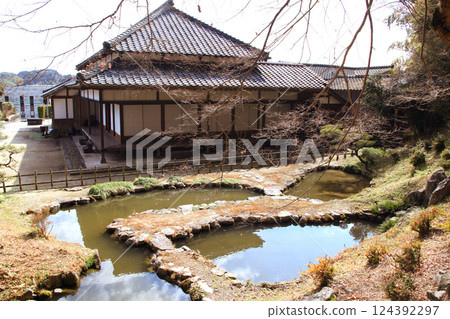 Kumamoto Prefecture, Remains of the Teahouse at Minamiseki on the Buzen Highway 124392297