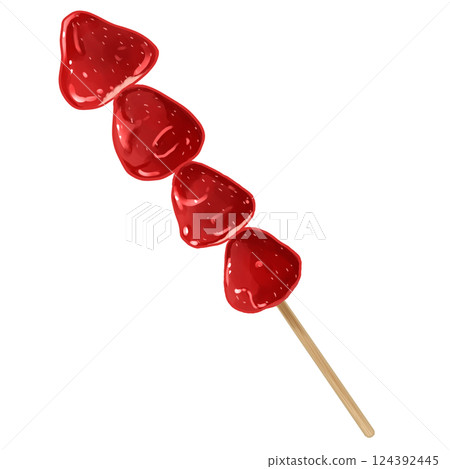 水果 草莓 124392445