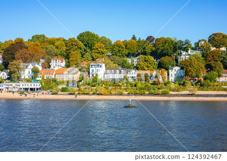 Hamburg riverside Hamburg riverside 124392467