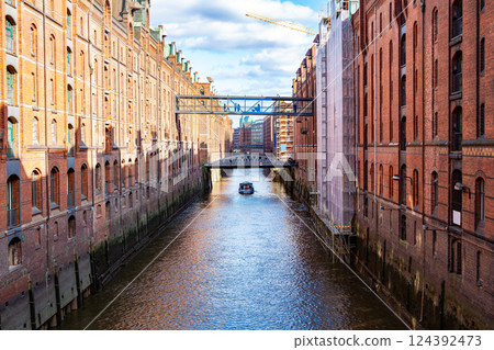 Speicherstadt district in Hamburg Speicherstadt district in Hamburg 124392473