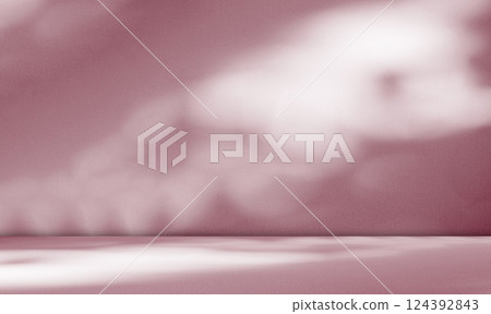 Beige Background 3d Brown Wall Backdrop Product Light Floor Kitchen Scene Podium Cosmetic Beauty Shadow Leaf Autumn Bg Pink Studio Room Stage Nude Color Loft Empty Template Summer Platform Minimal. 124392843