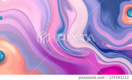 柔和的背景 124393222