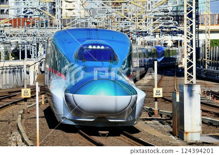 Running through the Mutsu area to Tokyo Station... Tohoku Shinkansen E5 Series 124394201