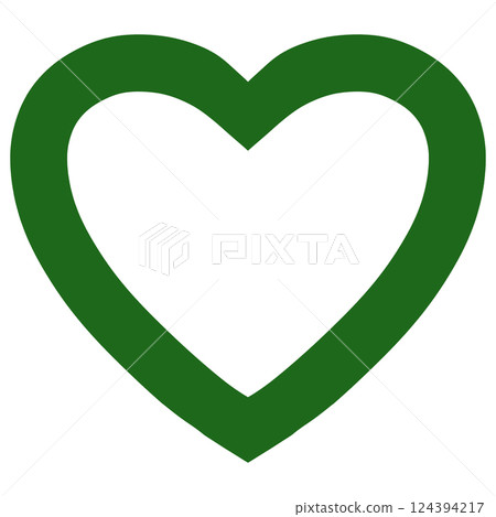 green heart symbol green heart symbol 124394217