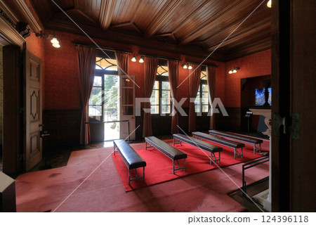 舊岩崎家庭園西式建築1樓大餐廳 舊岩崎家庭園西式建築1樓大餐廳 124396118