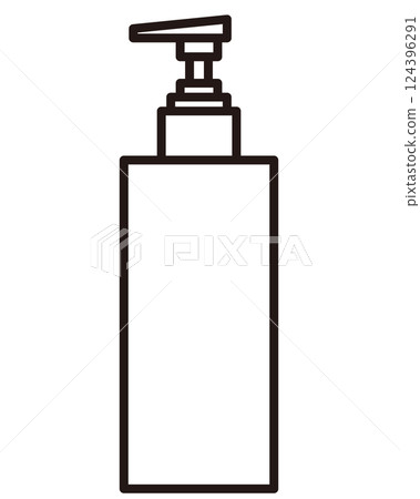 Simple dispenser illustration Simple dispenser illustration 124396291