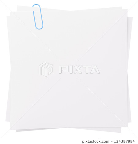 3D background material_paper and clips 124397994