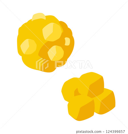 Sweet chestnut paste  124399857