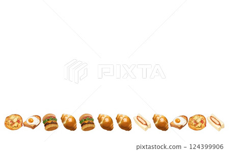 Side dish bread ② 124399906