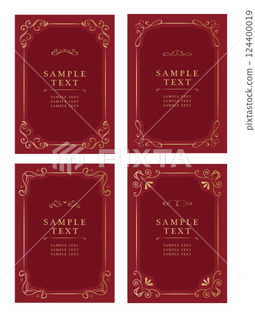 仿古復古框裝飾框 124400019