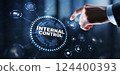 Internal Control. Business, Technology, Internet and network concept 124400393