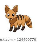 Illustration of Cartoon Animal Clipart Design 124400770