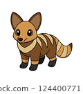 Illustration of Cartoon Animal Clipart Design 124400771