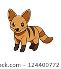 Illustration of Cartoon Animal Clipart Design 124400772