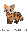 Illustration of Cartoon Animal Clipart Design 124400774