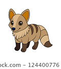 Illustration of Cartoon Animal Clipart Design 124400776