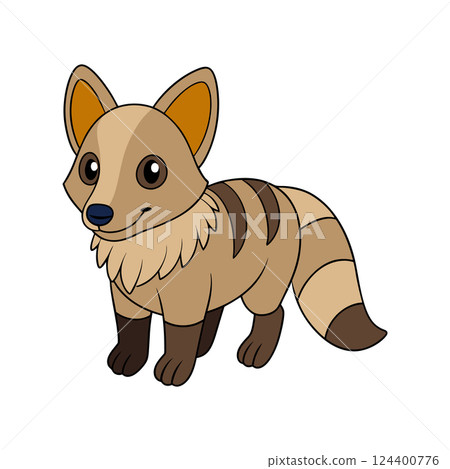 Illustration of Cartoon Animal Clipart Design 124400776