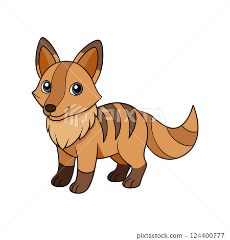 Illustration of Cartoon Animal Clipart Design Illustration of Cartoon Animal Clipart Design 124400777