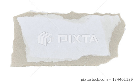 white paper ripped torn isolated on white background white paper ripped torn isolated on white background 124401189