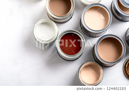 Choosing wall paints Choosing wall paints 124402283