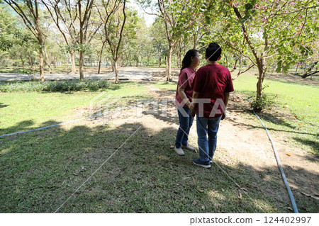 Senior in The Park 124402997