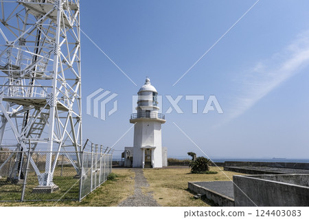 三浦半島東端的劍崎燈塔 124403083