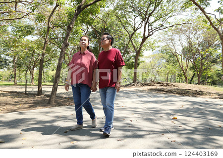 Senior in The Park 124403169