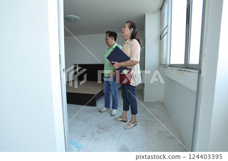 Checking New Home 124403395