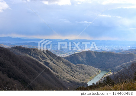 View from the hill 124403498