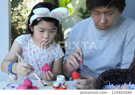 Easter in Asian Easter in Asian 124403846