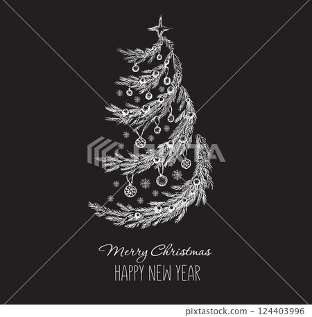 tree, christmas, christmas tree 124403996