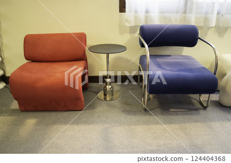Coffee shop interior vintage style in Thailand Coffee shop interior vintage style in Thailand 124404368