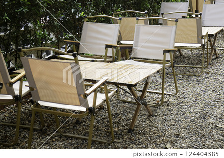 Coffee shop interior vintage style in Thailand 124404385