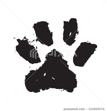 silhouette, vector, map 124404533