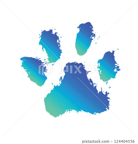 silhouette, vector, map 124404556