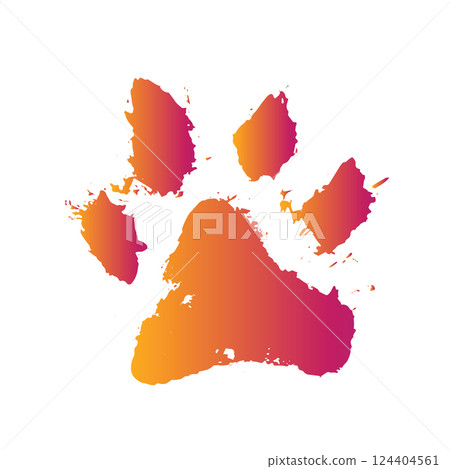 silhouette, vector, map 124404561