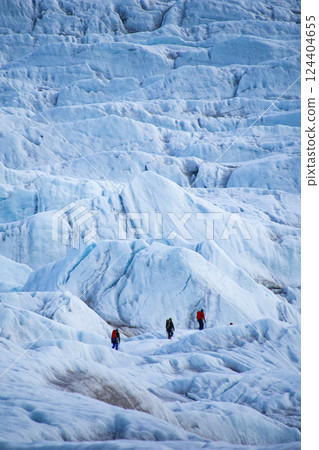Glacier Trekking, Nordenskiold Glacier, Arctic 124404655