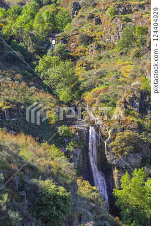 Pozo Airon Waterfall Walking Route, Spain Pozo Airon Waterfall Walking Route, Spain 124404929