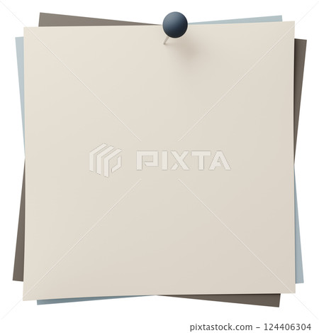 3D background material_thumbtack_paper_colorful 124406304