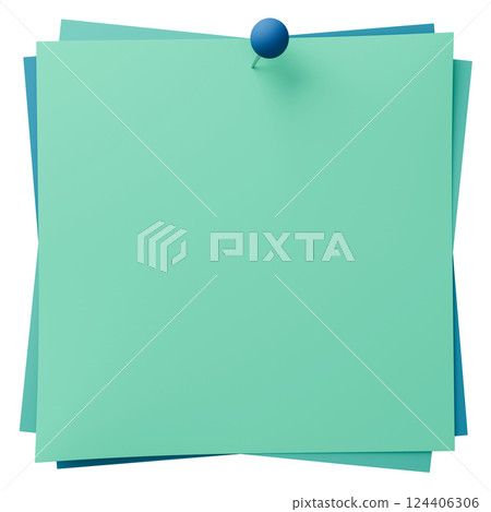 3D 背景材料_圖釘_紙_彩色 124406306