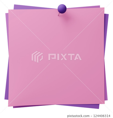 3D background material_thumbtack_paper_purple 3D background material_thumbtack_paper_purple 124406314