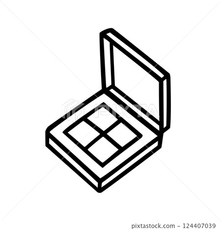 Simple cosmetics illustration material 124407039