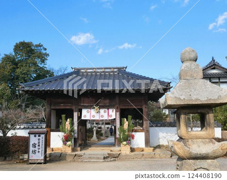 東廣島市西條町安藝國分寺新年 東廣島市西條町安藝國分寺新年 124408190