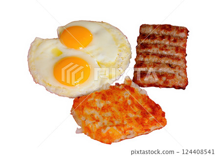 Eggs Sausage Potatoes Eggs Sausage Potatoes 124408541