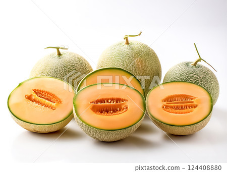 Muskmelon image material 124408880