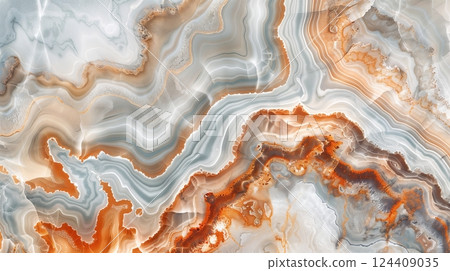 Marble-textured background with elegant patterns and harmonious colors adds beauty and refinement. Marble-textured background with elegant patterns and harmonious colors adds beauty and refinement. 124409035