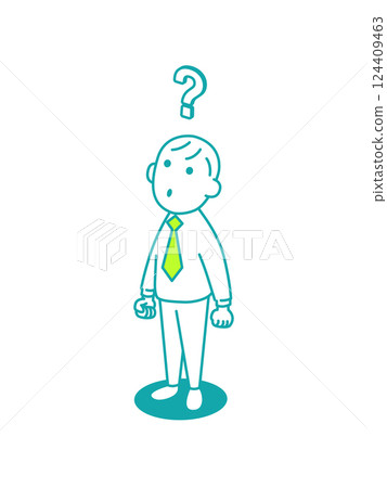 Illustration and comment for teachers "?" 124409463